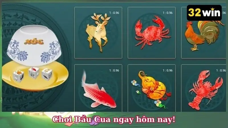 Chơi Bầu Cua ngay hôm nay!