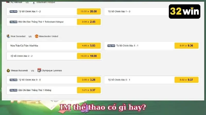 IM thể thao có gì hay?