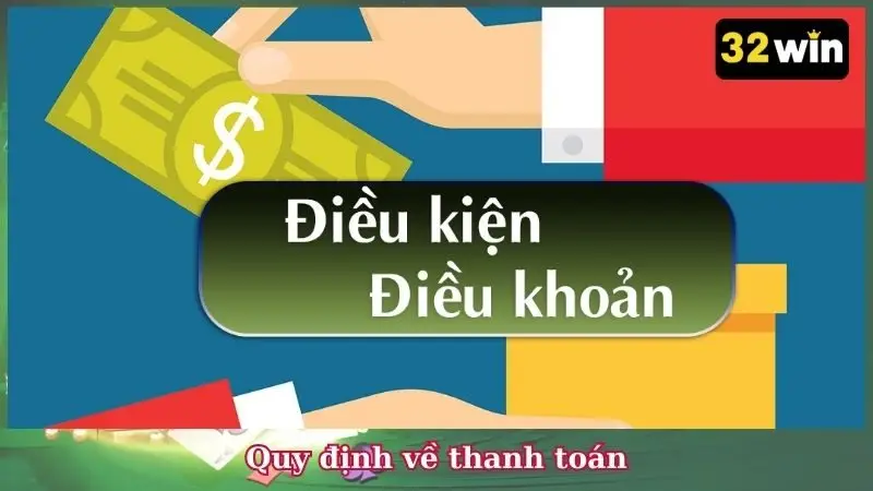 Quy định về thanh toán