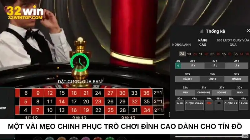Một vài mẹo chinh phục trò chơi đỉnh cao dành cho tín đồ