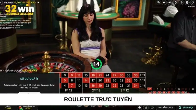 Roulette trực tuyến